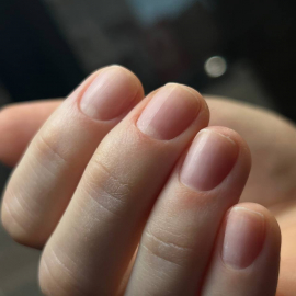 Маникюр без покрытия