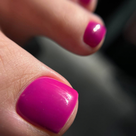 Аппаратный педикюр пальцы с покрытием